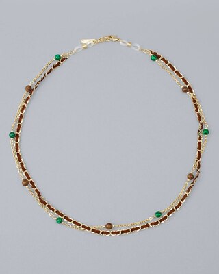 The WHBM Convertible Mask Necklace