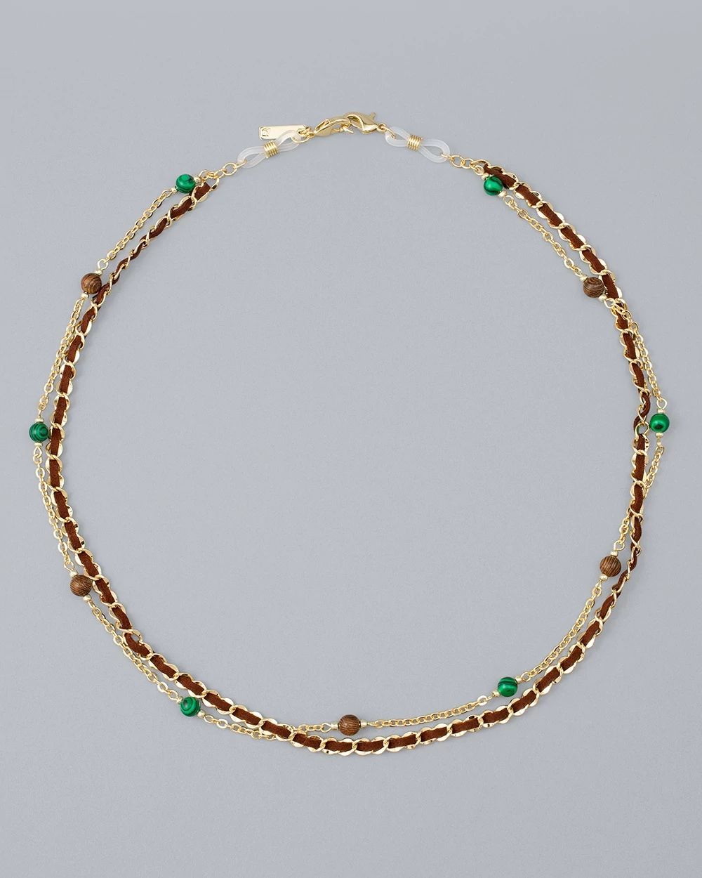 The WHBM Convertible Mask Necklace