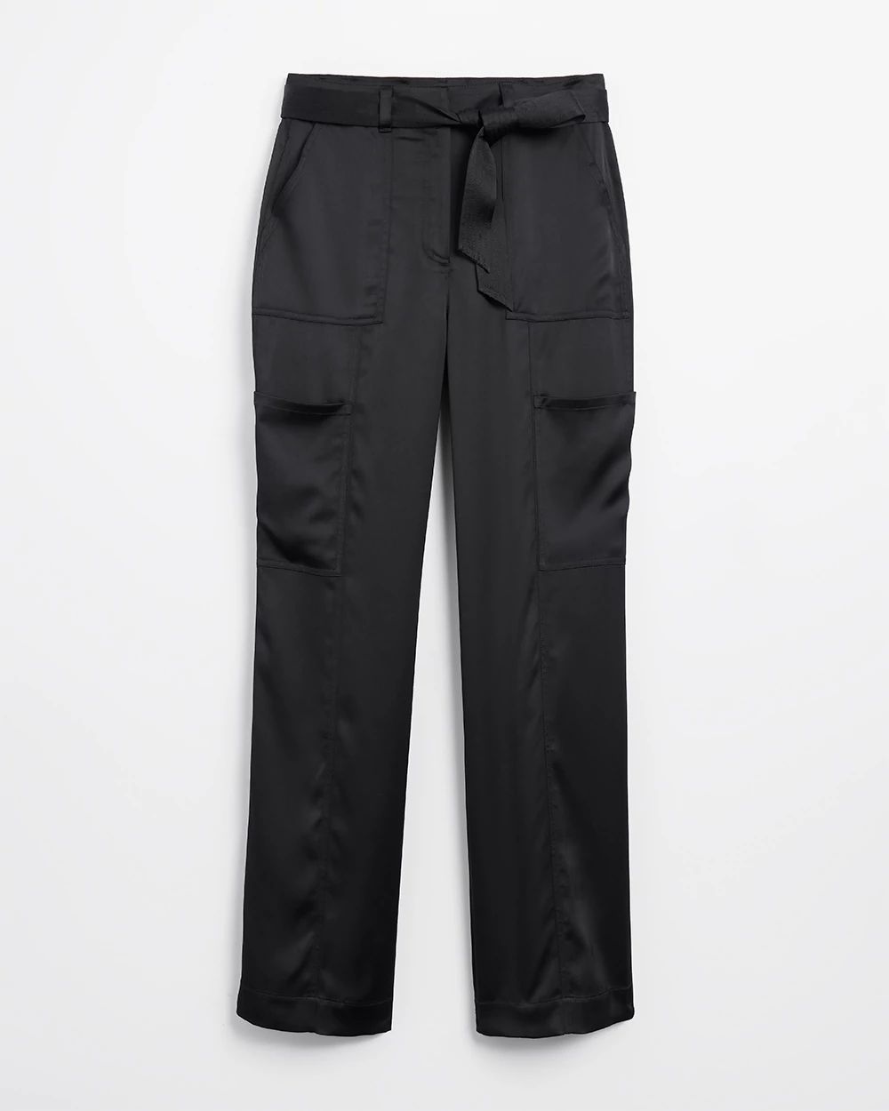 Belted Utility Wide Leg Trouser