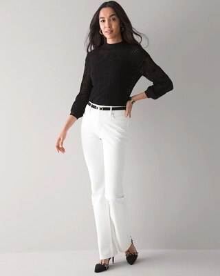 High-Rise Sculpt Skinny Flare Jeans