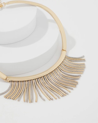 Fringe Collar Necklace click to view larger image.