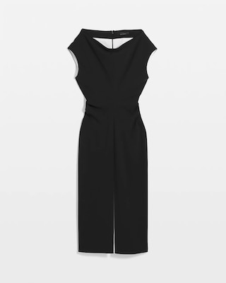 Off-The-Shoulder Midi Dress click to view larger image.