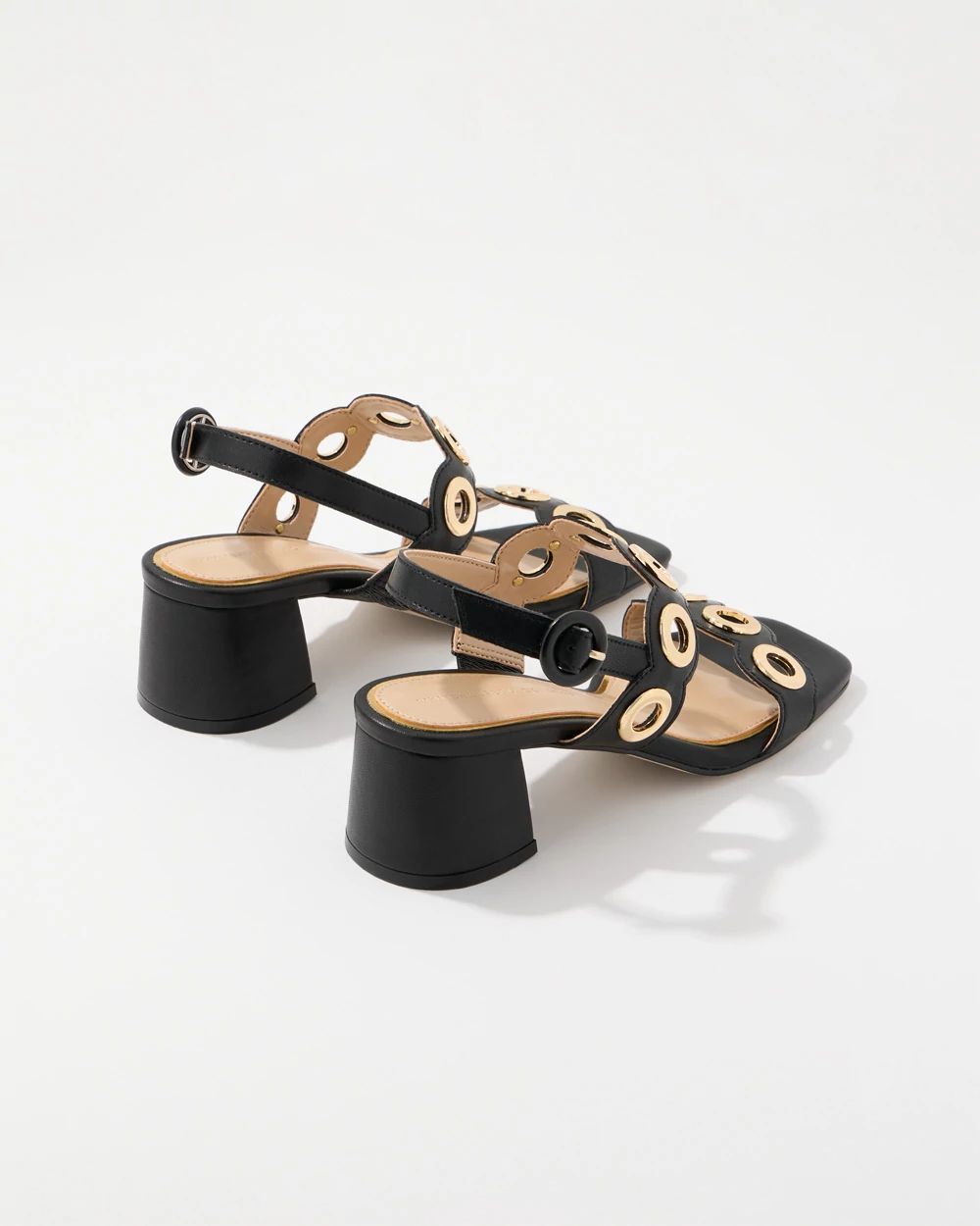Leather Heeled Sandal