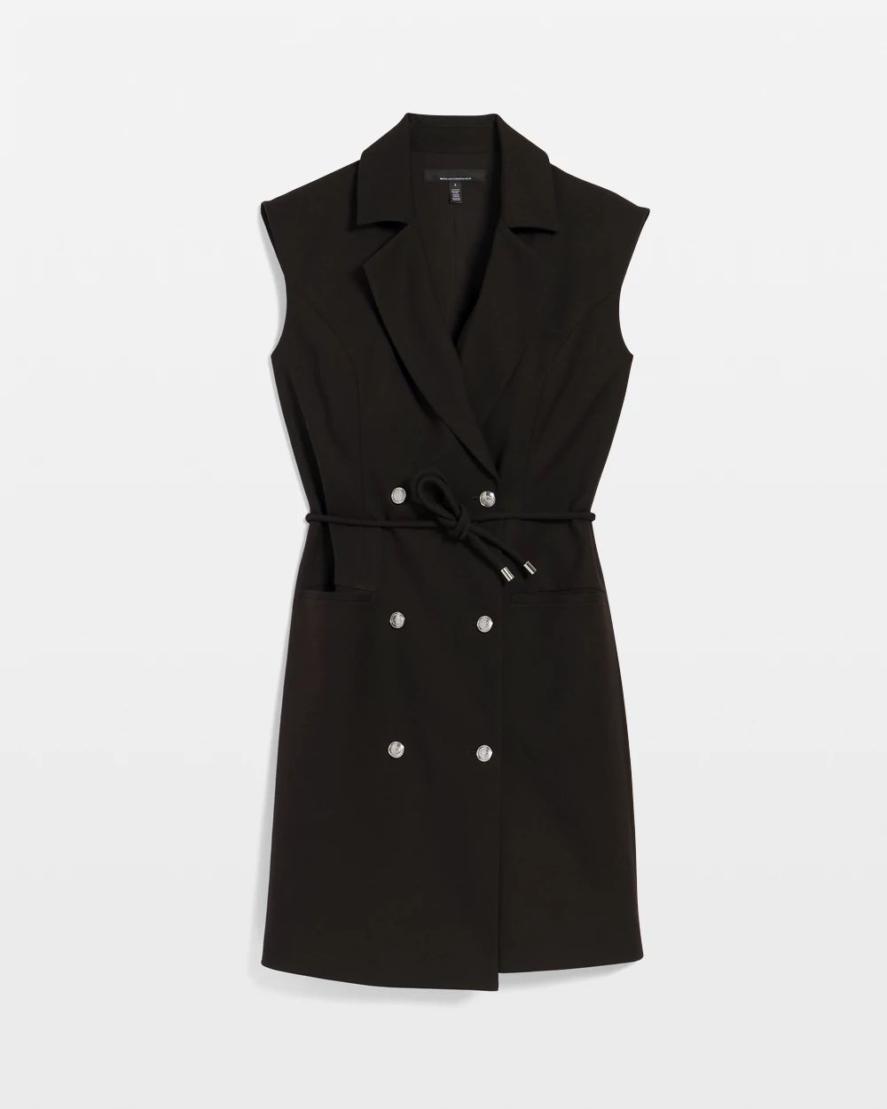 Petite Double-Breasted Blazer Dress