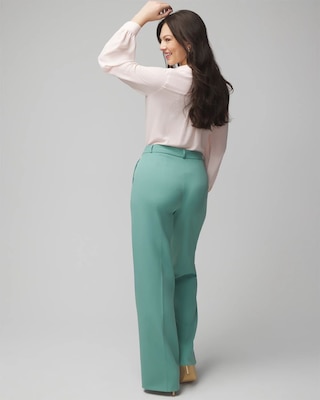 WHBM® Luna Wide Leg Trousers click to view larger image.