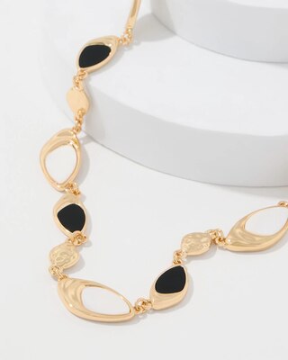 Mother of Pearl Collar Necklace click to view larger image.