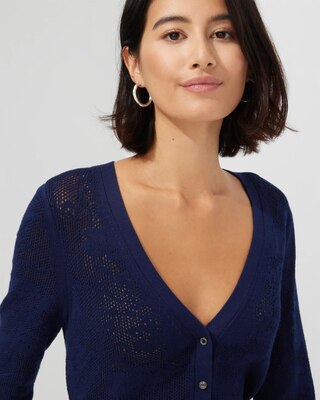 Outlet WHBM Pointelle Cardigan