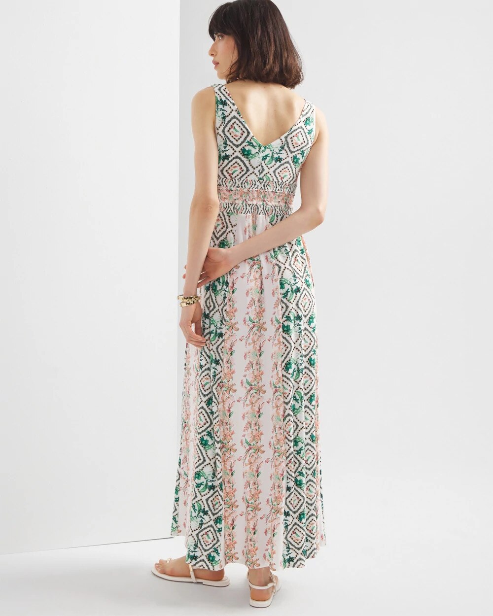 Printed Maxi Dress - image 4