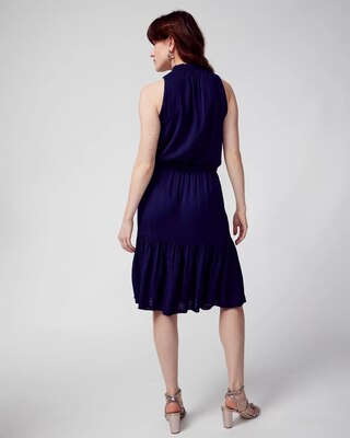 Drawstring Mini Dress