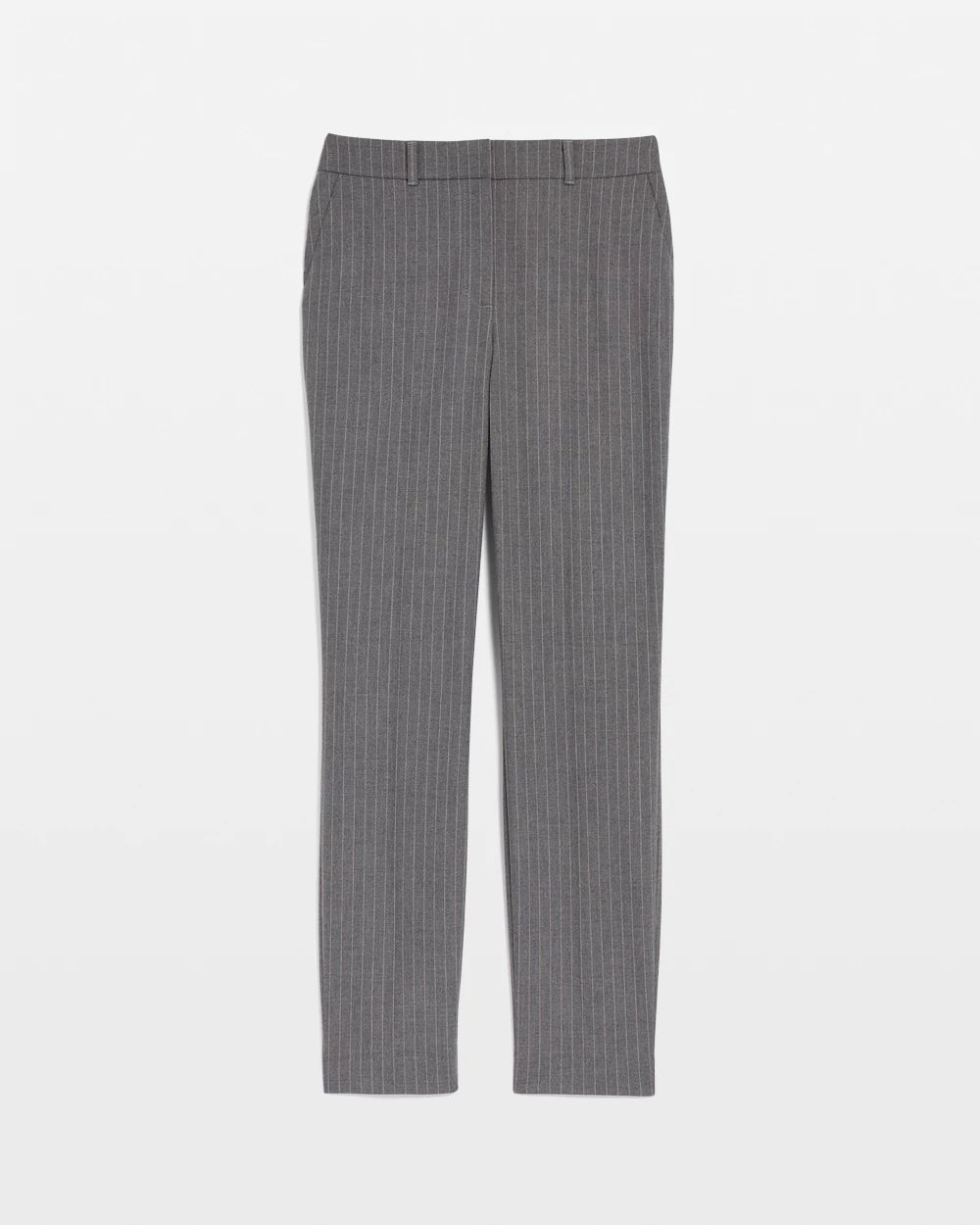 WHBM® Elle Slim Ankle in Pinstripe click to view larger image.