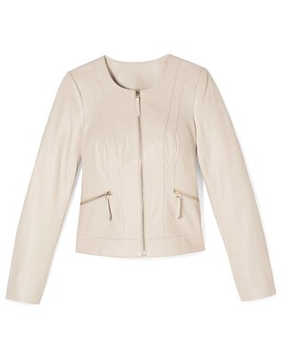 Fitted Leather Jacket