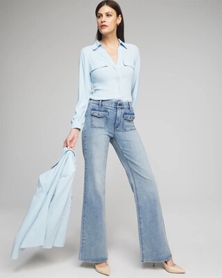 Outlet WHBM Utility Shirt