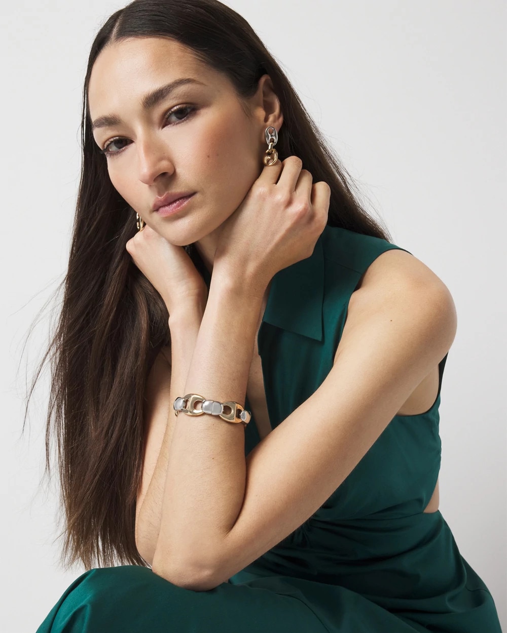 Mariner Links Stretch Bracelet - image 1