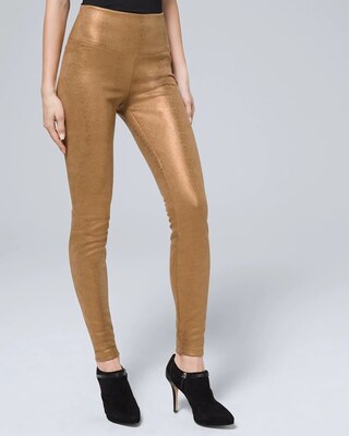 Snake Foil Print WHBM Runway Leggings