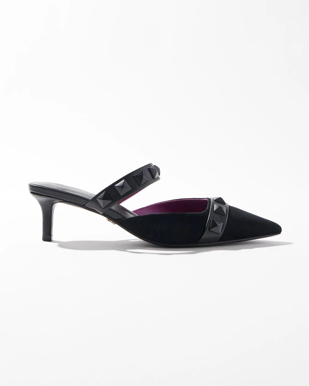 Comfort Pump Kitten Heel Mule