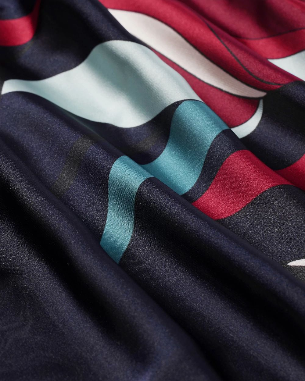 Oblong Satin Scarf