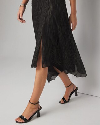 Sleeveless Drop Waist Midi Dress click to view larger image.