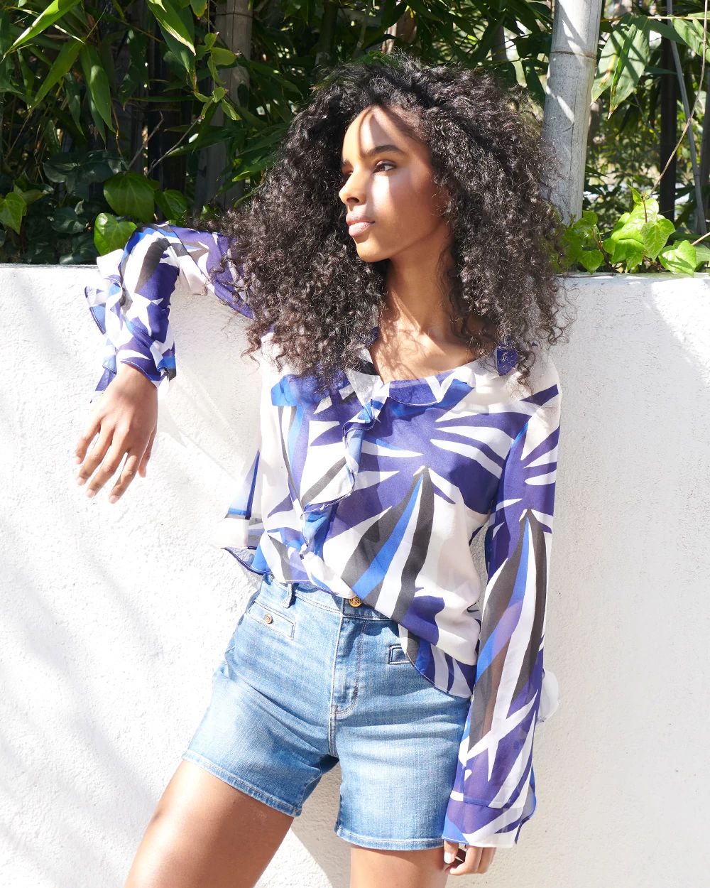 Ruffle Blouse