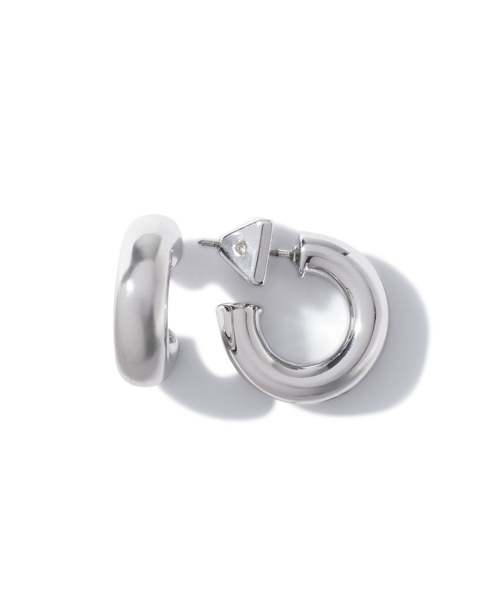 Silver Small Hoop Earrings