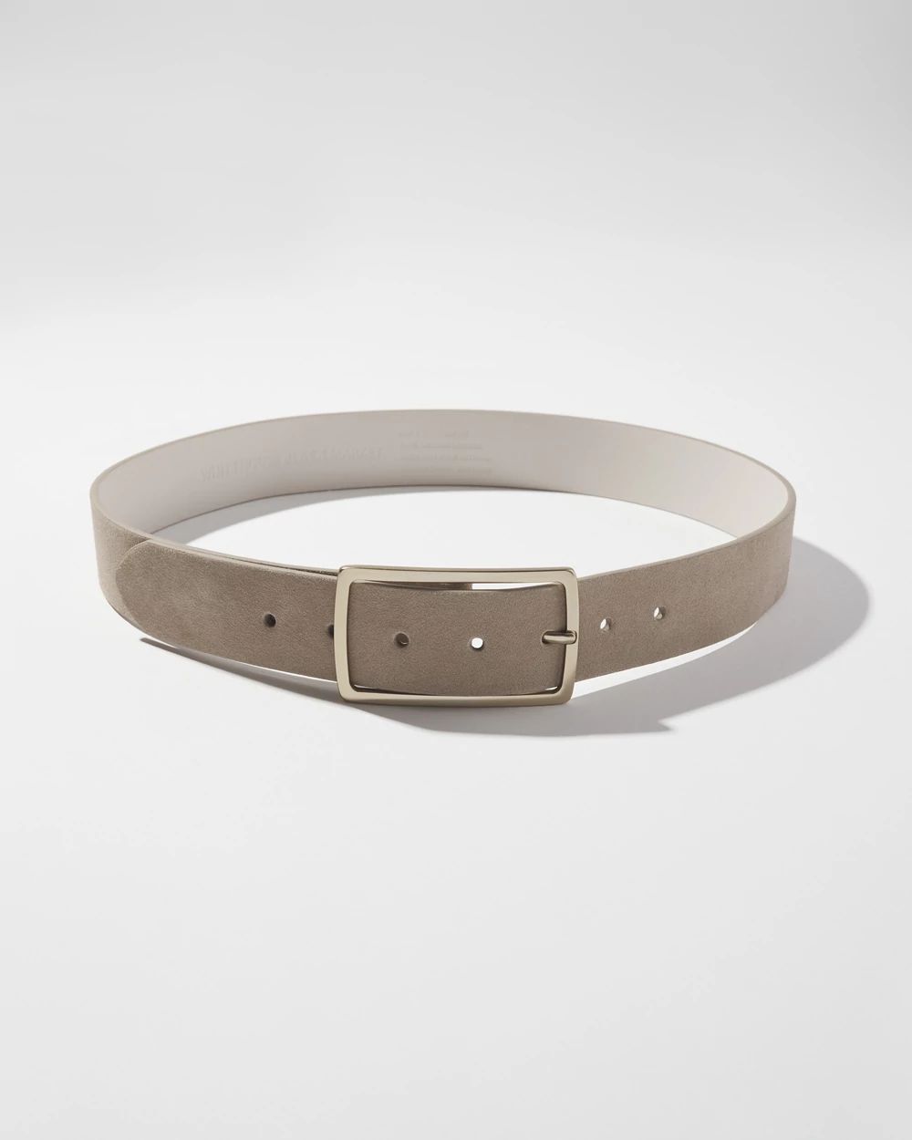 Suede Denim Belt