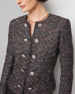Glam Tweed Stylist Jacket click to view larger image.