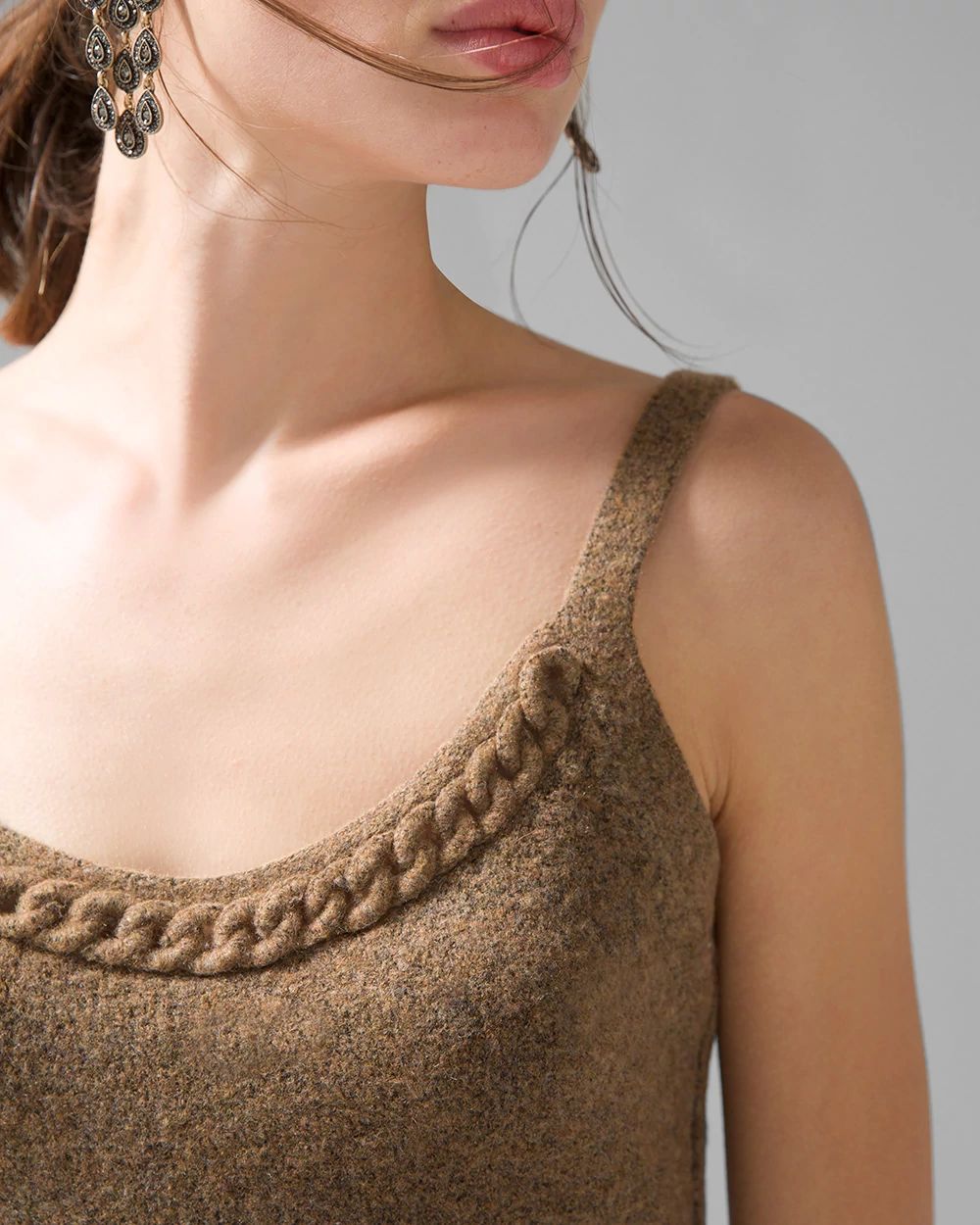 Sleeveless Chain Tank