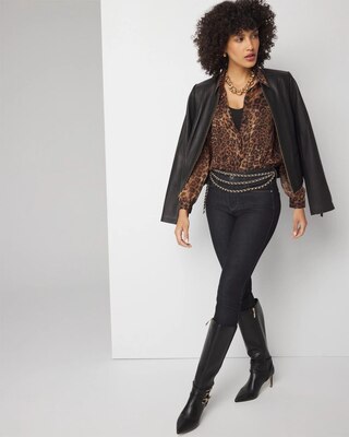 Leopard Print Lurex™ Shirt
