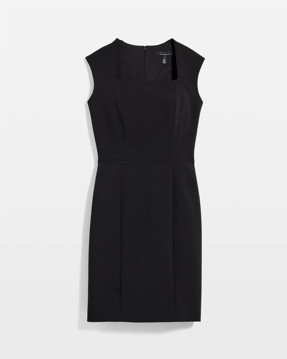 Square Neck Sheath Dress click to view larger image.