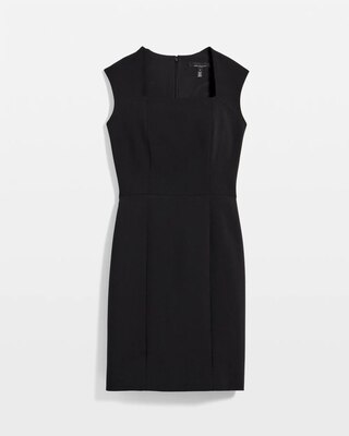 Square Neck Sheath Dress click to view larger image.