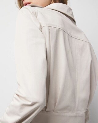 Petite Cropped Utility Jacket click to view larger image.