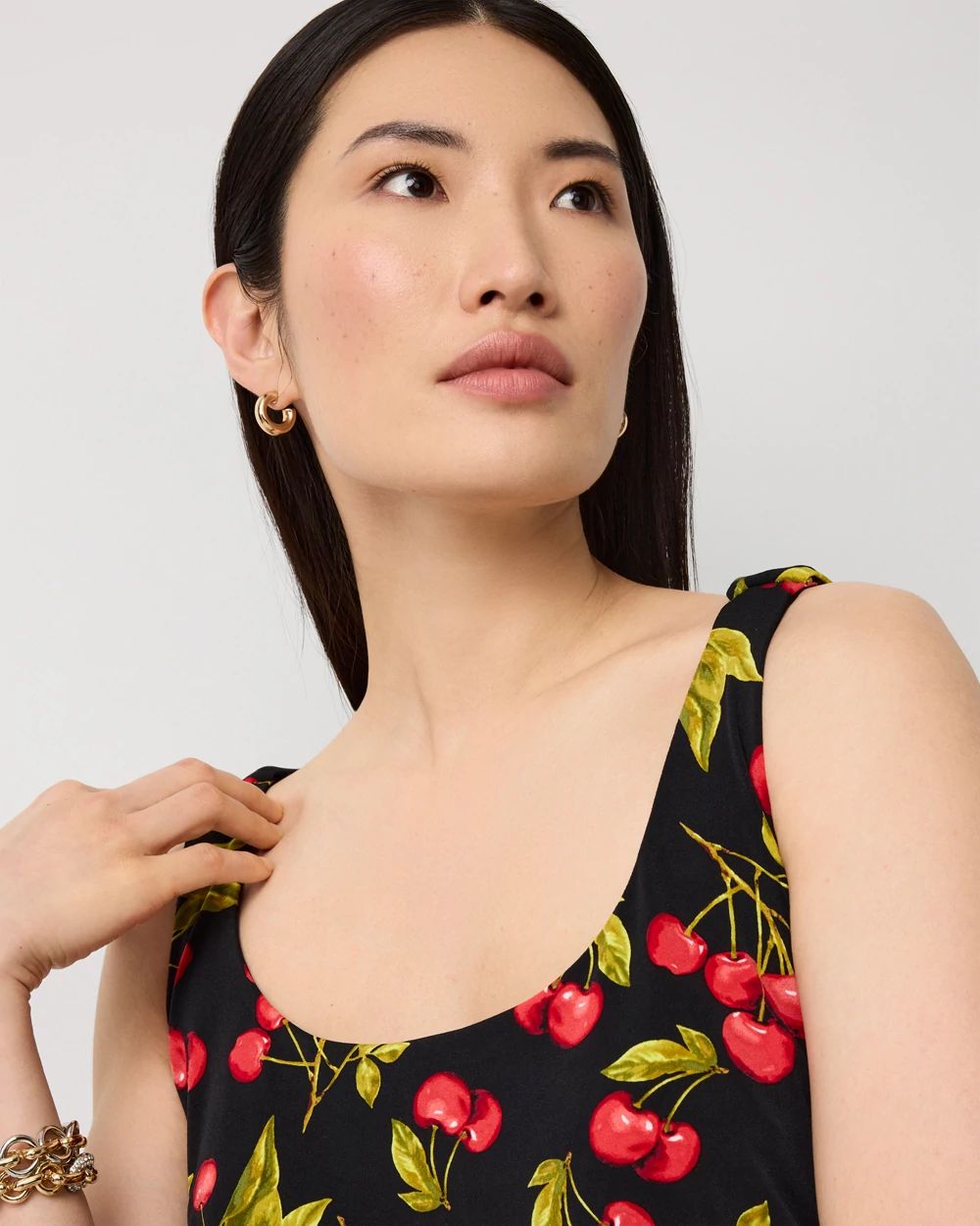 Petite Sarong Midi Dress