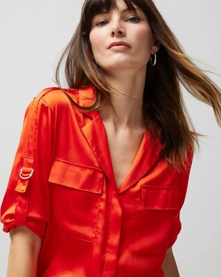 Soft Shirt with Adjustable Sleeves