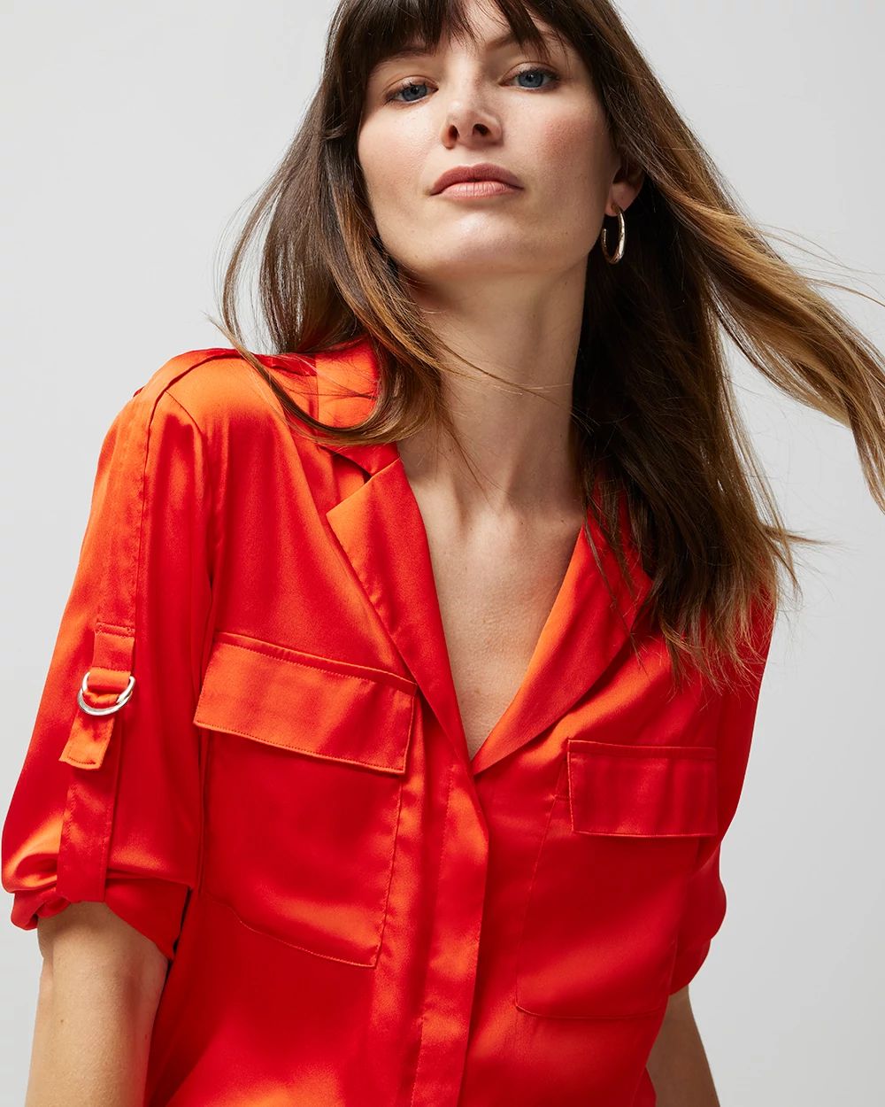 Soft Shirt with Adjustable Sleeves