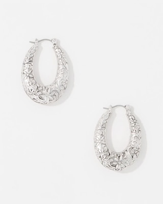 Western Hoop Earrings click to view larger image.