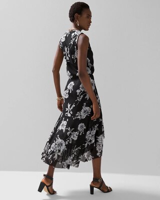 Mesh Wrap Skirt