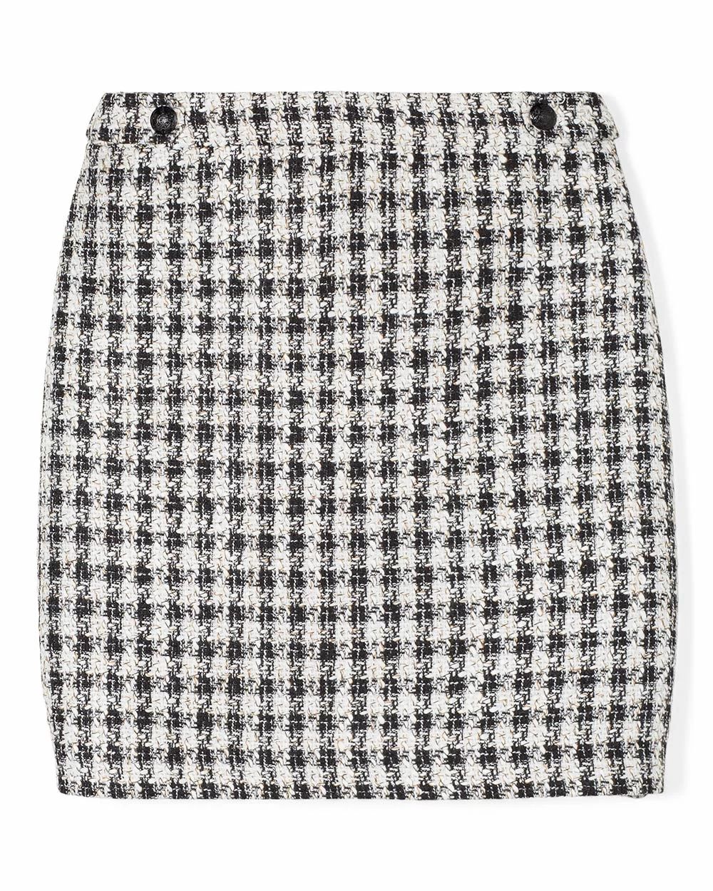 White house black market sweater plaid skirt dress cheap