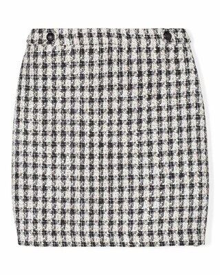 Houndstooth Boot Skirt