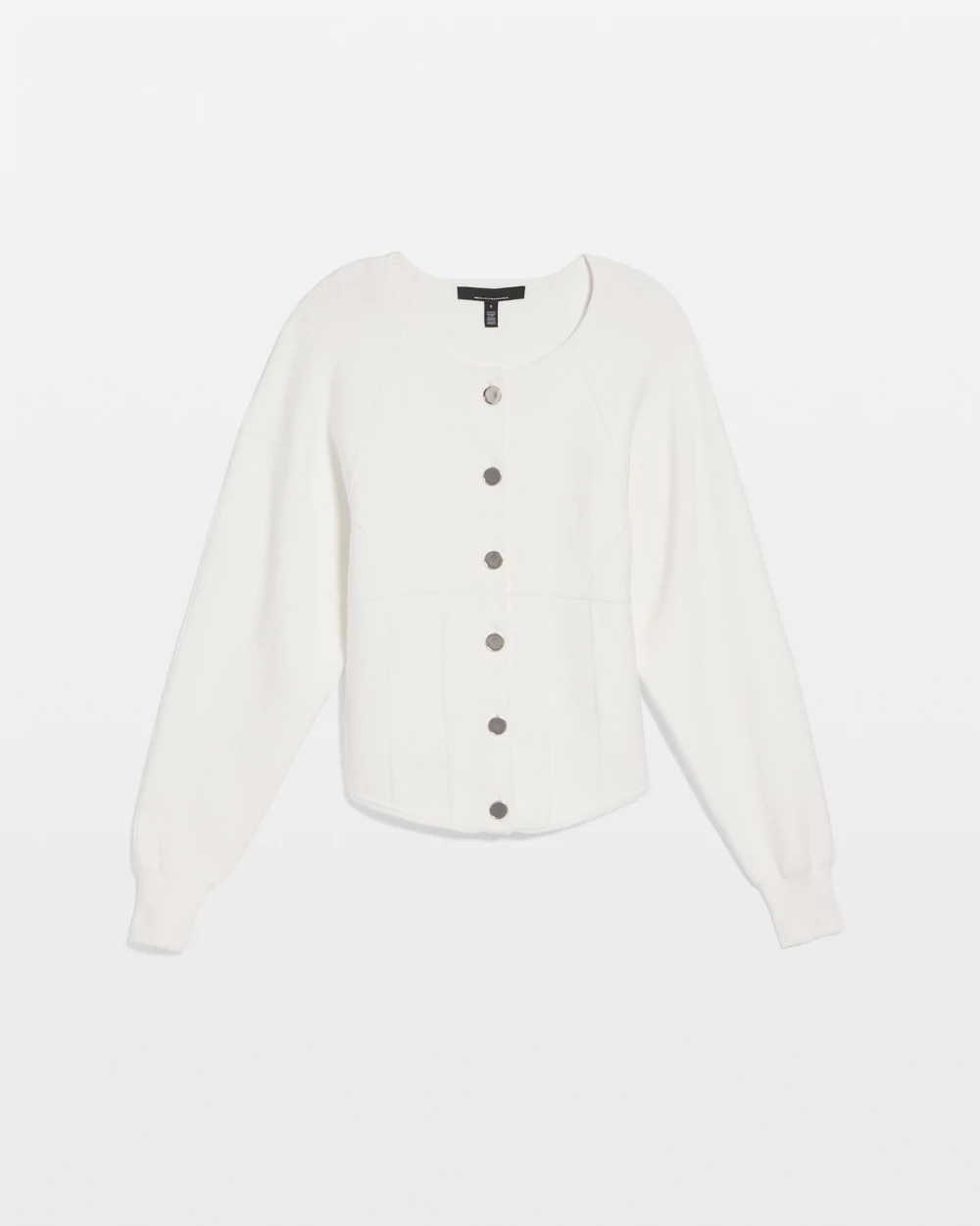 Corset Detail Button Front Cardigan