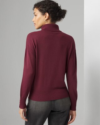Relaxed Turtleneck Sweater click to view larger image.