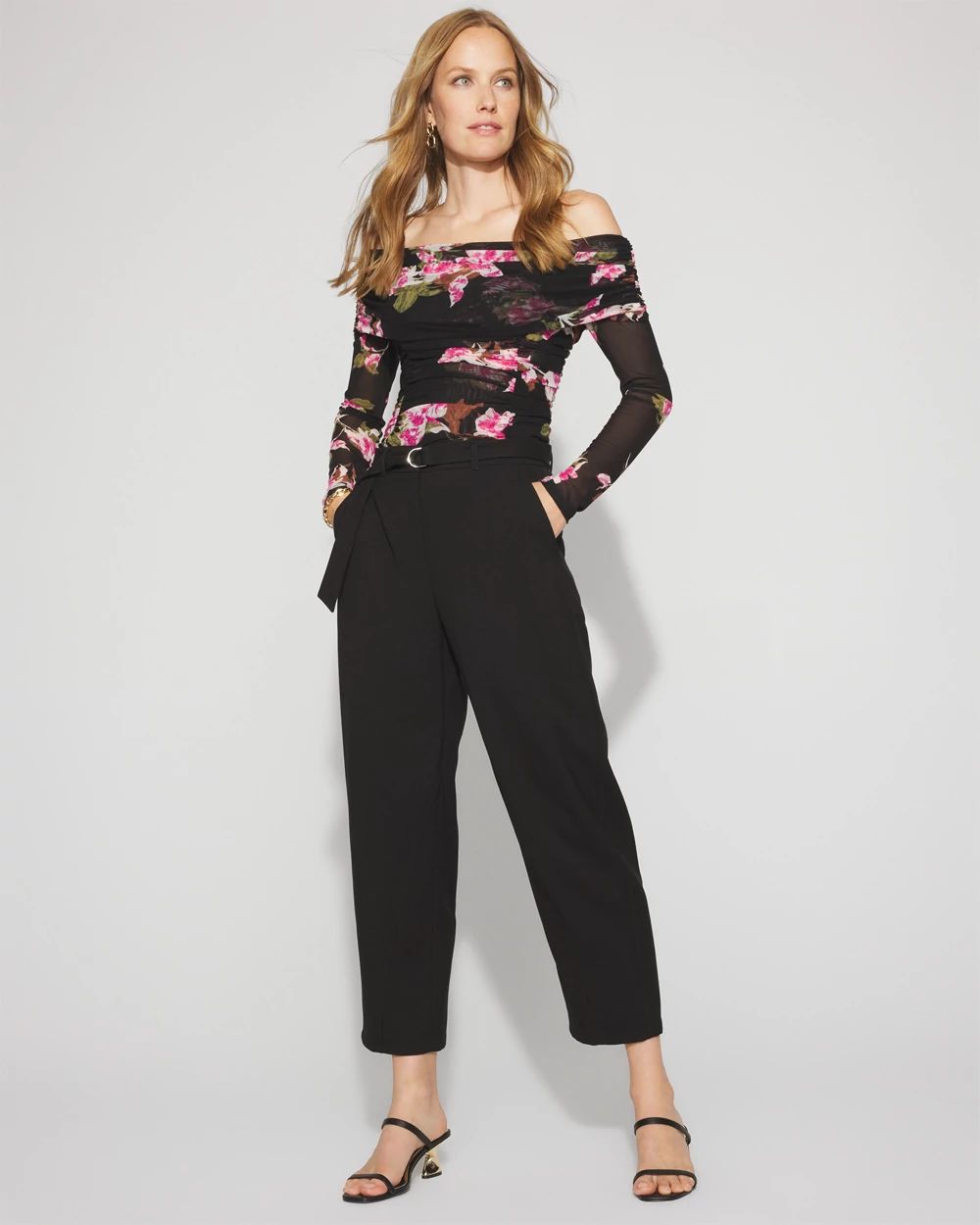 Extra High-Rise Tailored Barrel Pant