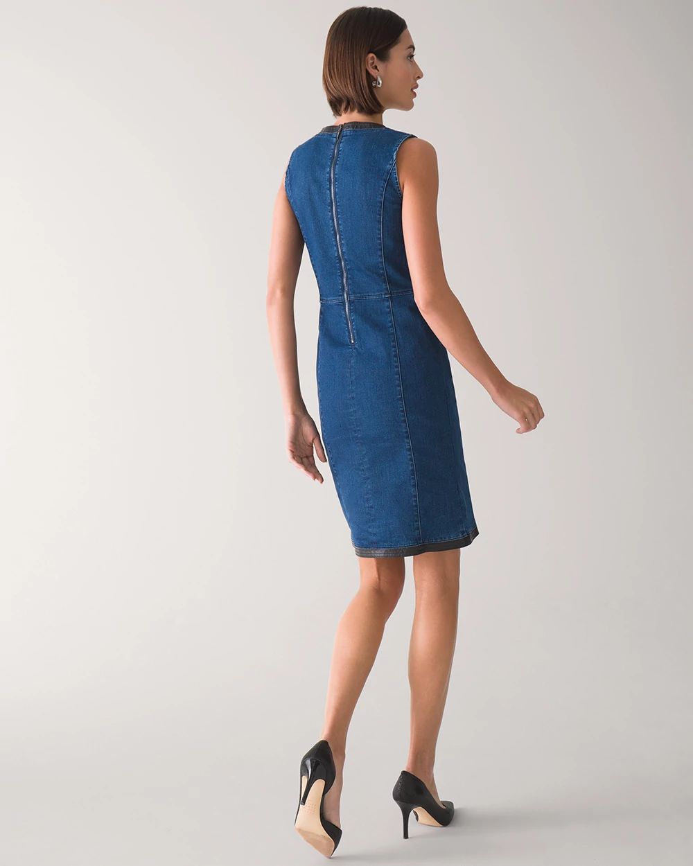 Sleeveless Denim Dress