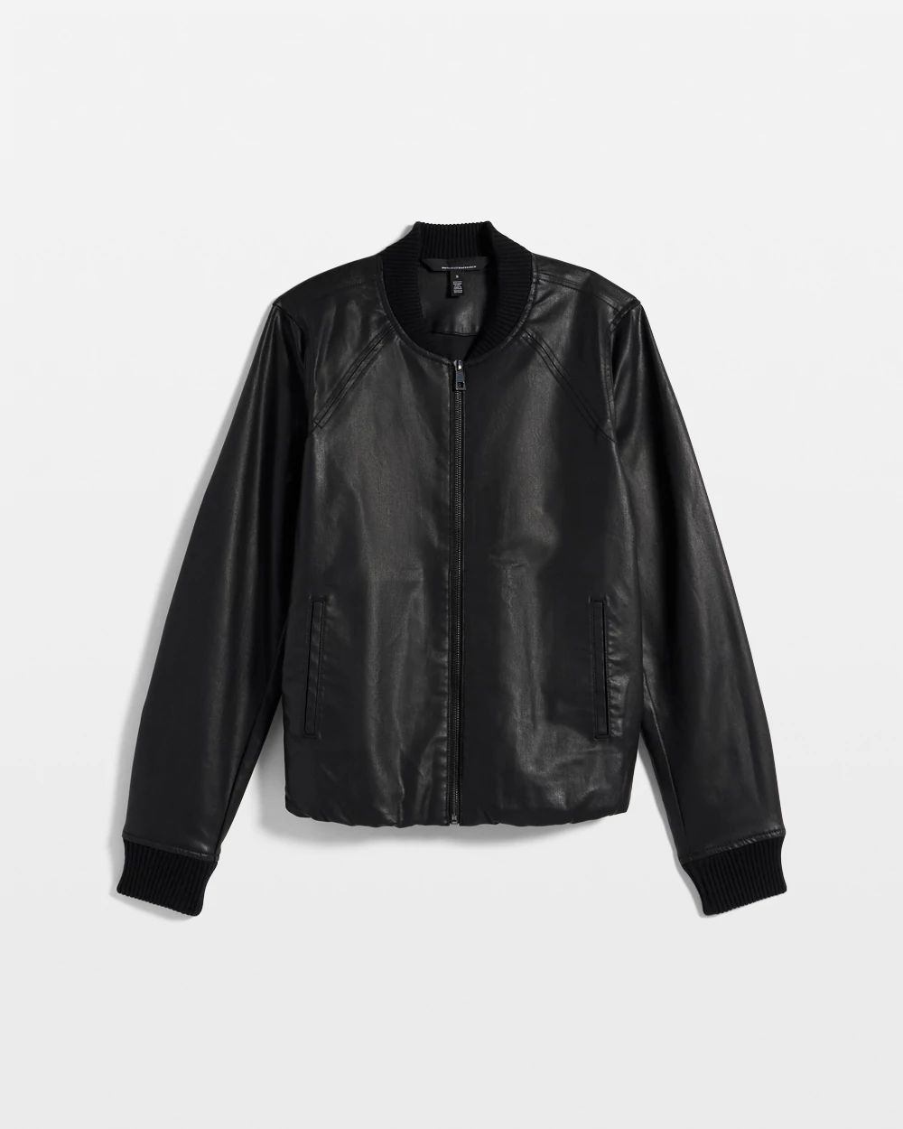 Coated Bomber Jacket click to view larger image.