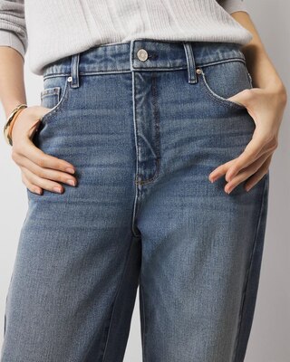 Extra High-Rise Relaxed Straight Jeans click to view larger image.