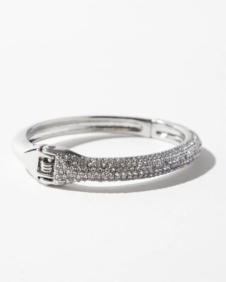 Silver Encrusted Bangle