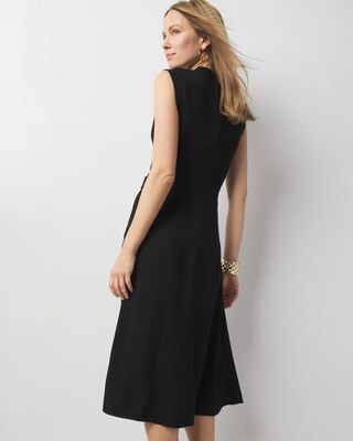 Crisscross Utility Midi Dress click to view larger image.