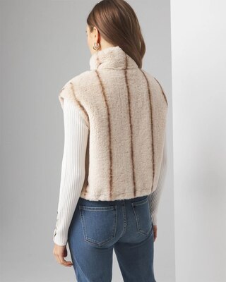 Faux Fur Vest click to view larger image.