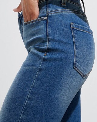 Outlet WHBM High-Rise Essential Slimmer Straight Jeans