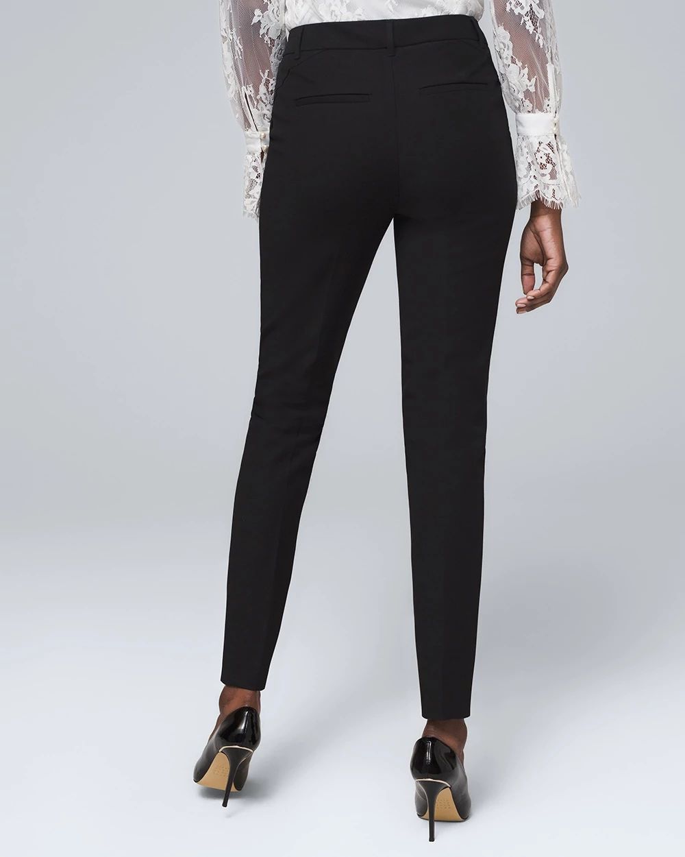 Comfort Stretch Slim Ankle Pants click to view larger image.