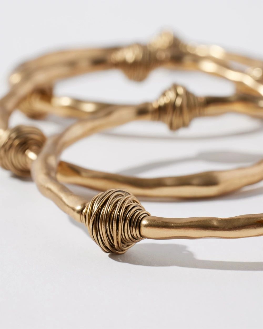 3 Pack Wire Wrap Bangles