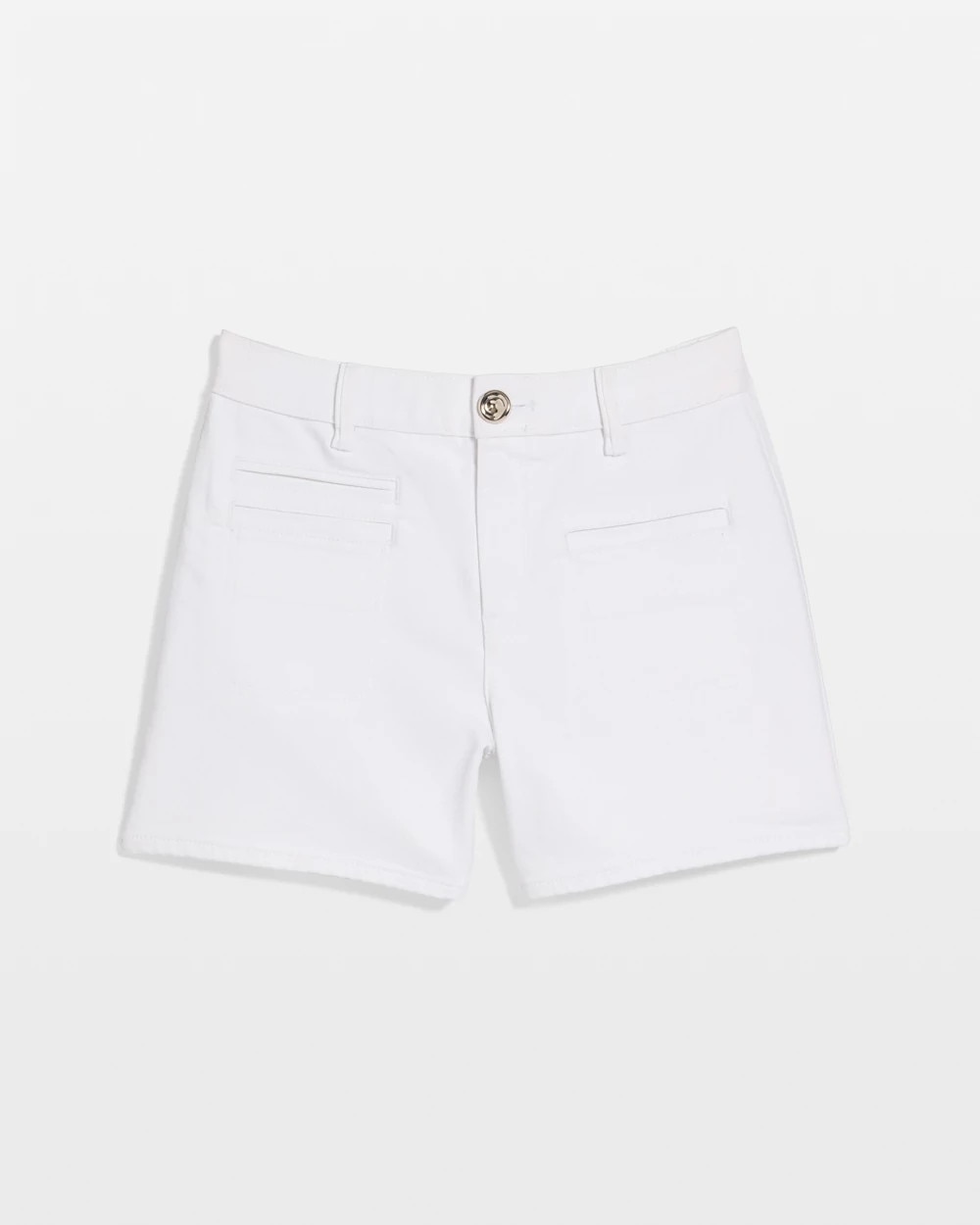 High Rise Denim Short - image 5